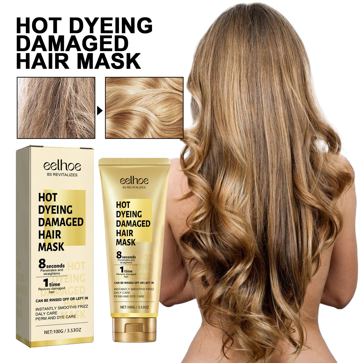 Keratin Hair Softening Cream – Silky Smooth Hair Treatment