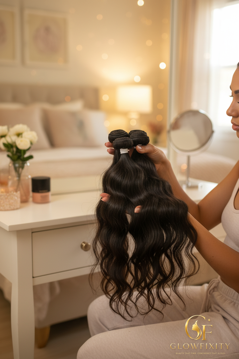 Glowfixity Hair Bundles Lifestyle