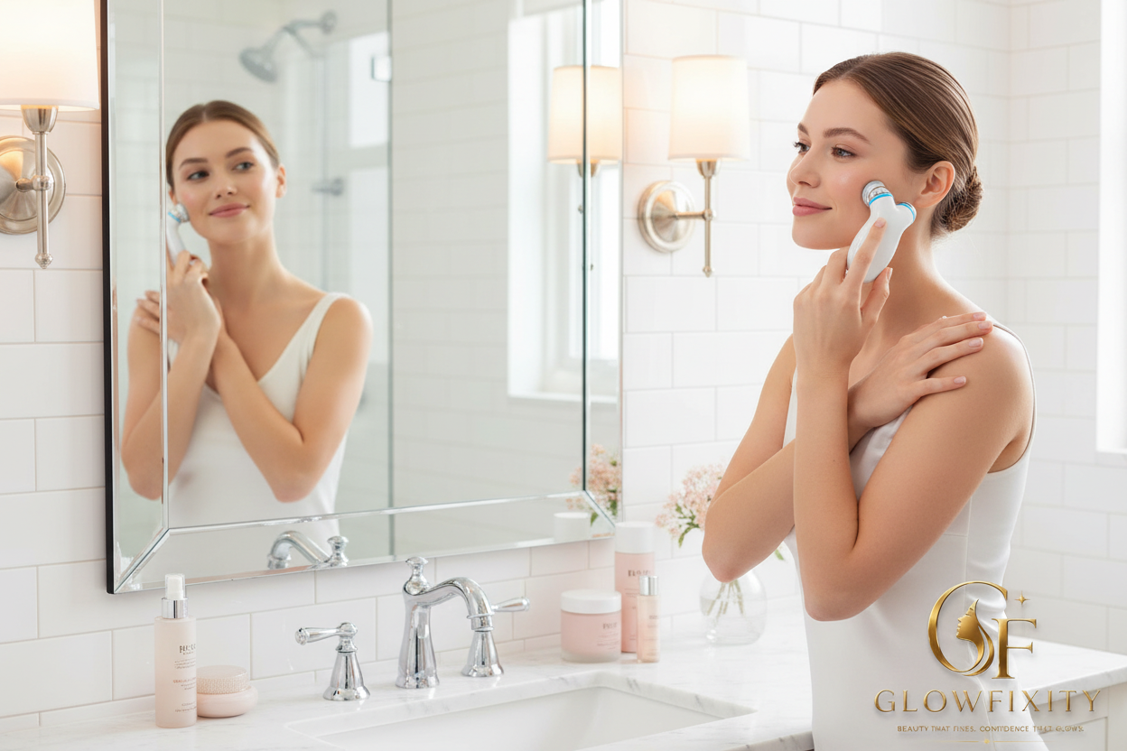 GlowLift Pro - Lifestyle Bathroom USA