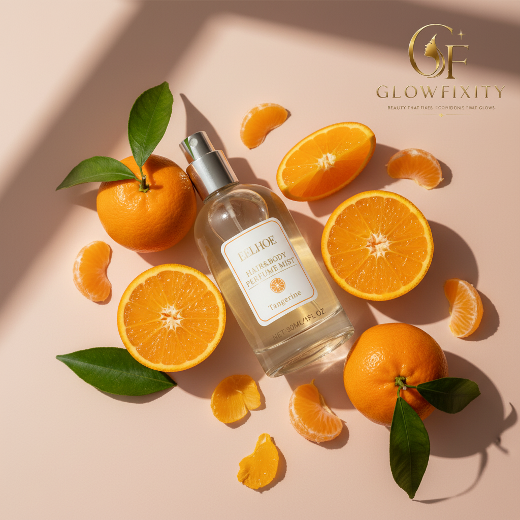Tangerine Body & Hair Perfume Spray - Glowfixity